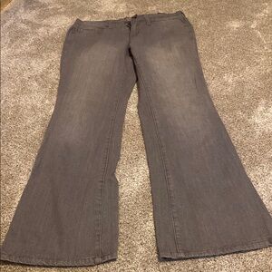 😎Women's Vintage Faded Glory Gray Jeans